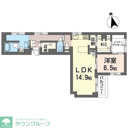 ヴィオラ・ボヌールの物件間取画像